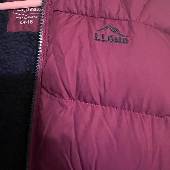 L.L. Bean Girls Jacket Size 14-16 - Picture 2 of 8